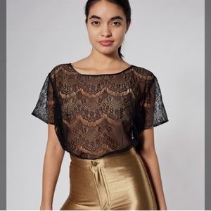 American Apparel El Salvador Lace Top